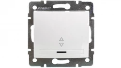 DOMO Łącznik schodowy z LED szybkozłączka 10AX 250V biały 011140202 24726