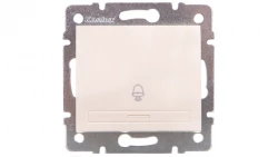 DOMO Łącznik zwierny dzwonek szybkozłączka 10AX 250V kremowy 011030203 24776