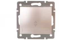 DOMO Łącznik schodowy szybkozłączka 10AX 250V perłowy biały 011050230 24954