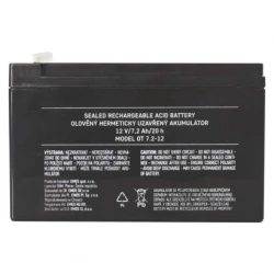 Akumulator AGM 12V 7,2Ah faston 4,7 B9654