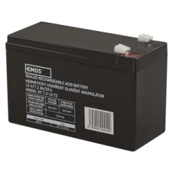 Akumulator AGM 12V 7,2Ah faston 6,3 B9674