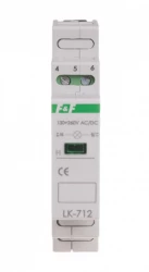 LK-712 B Lampka modułowa niebieska 130-260V AC DC