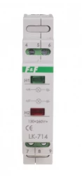 LK-714 Lampka modułowa zielona/czerwona 130-260V AC/DC 130 - 260V