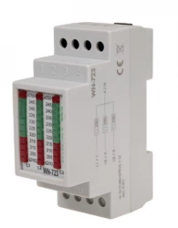 WN-723 Lampka modułowa potrójna biały 230-400V AC