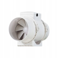 Wentylator kanałowy z timerem fi 125 230V 37W 280m3/h TT125T