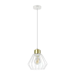 WAYA lampa wisząca, moc max. 1x60W, E27, biała