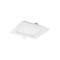 AKMAN LED 9W, oprawa typu downlight, podtynkowa, kwadratowa, 540lm, 4000K, biała, wbudowany zasilacz LED