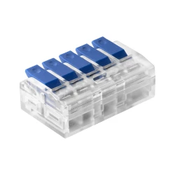 Szybkozł.zacisk. 5-przew;0,75-4mm2;450V/24A,8szt