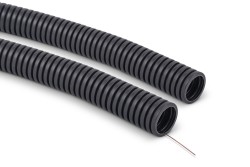 Rura karbowana PVC 750N z pilotem fi18/13,5mm szara RKSSP 18/13,5 10338 /50m/