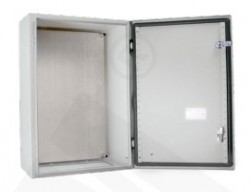 Obudowa metalowa 800x600x310mm IP65 z płytą montażową RN 608030 (RAL 7035) R30RS-01011102400