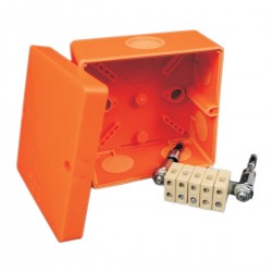 Puszka elektroinstalacyjna natynkowa w wykonaniu przeciwpożarowym 101x101x63,5mm KSK 100_PO