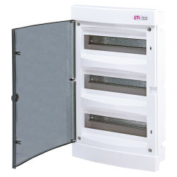 Rozdzielnica modułowa 3x12 podtynkowa /transparentna/ IP40 ECM36PT-S DIDO 001101076