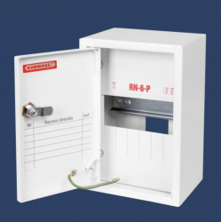 Rozdzielnica modułowa 1x6 natynkowa IP30 RN-6-P