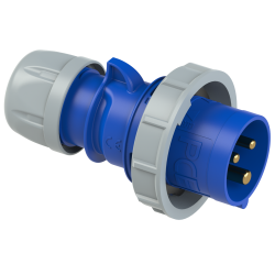 Wtyczka przenośna 16A 3P 230V niebieska IP67 SHARK 0132-6