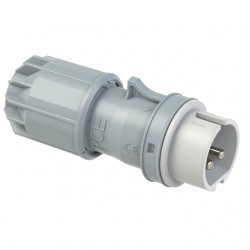 Wtyczka przenośna 16A 2P 42V biała IP44 TWIST 082-12v