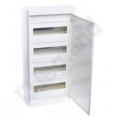 Rozdzielnica modułowa 4x12 natynkowa IP40 Nedbox (drzwi pełne) 601259