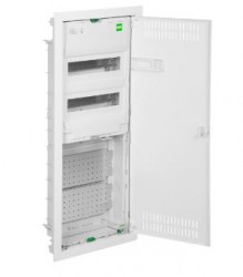 Rozdzielnica modułowa MSF TWIN RP 2x12 PE+N + 2x12 MULTIMEDIA 2015-02