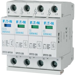 Ogranicznik przepięć C Typ 2 4P 20kA 1,4kV SPCT2-335-3+NPE 167622