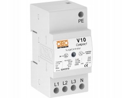 Ogranicznik przepięć C Typ 2+D 4P 10kA 1,1kV V10 COMPACT 255 5093380