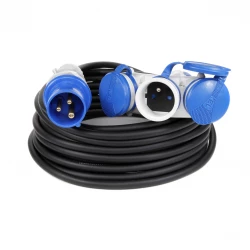 Adapter rozgałęźnik CAMPING 16A 3P 3x 230V EXTREM 3X2,5 HO5RR-F 5m IP44 PS-CMP3M/44/5,0M/3X2,5/H05RR-F