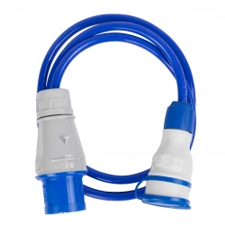 Przedłużacz adapter CAMPING 16A 3P 1x230V H07BQ-F 1,5m IP44 PS-CMP1M/44/1,5M/3X2,5/H07BQ-F
