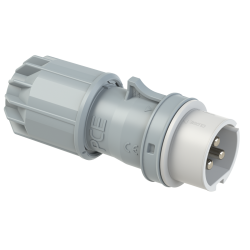 Wtyczka przenośna 16A 3P 24V/42V DC szara IP44 TWIST 083-10v