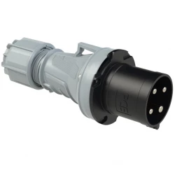 Wtyczka przenośna 63A 4P 690V czarna IP44 POWER TWIST 0341-7