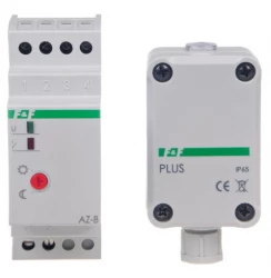 AZ-B PLUS UNI Automat zmierzchowy z hermetyczną sondą zewnętrzną IP65 16A 12-264V 2-1000lx F&F