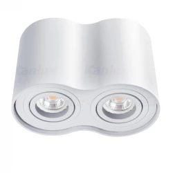 Oprawa sufitowa 2x50W 230V GU10 IP20 Ikl. BORD DLP-250-W 22554