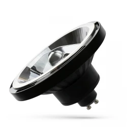 LED AR111 GU10 230V 12W SMD 45st WW BLACK SPECTRUM