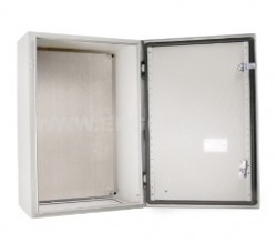 Obudowa metalowa 500x500x220mm IP65 z płytą montażową RN 505021 (RAL 7035) R30RS-01011101400
