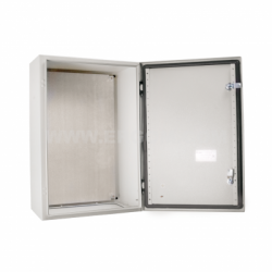 Obudowa metalowa 600x400x260mm IP65 z płytą montażową RN 406025 (RAL 7035) R30RS-01011101700