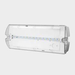 Oprawa awaryjna HELIOS IP65 ECO LED 3,2W 320lm 3m 1h jednozadaniowa PT HWM/3,2W/E/1/SE/PT/TR