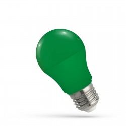 LED GLS E-27 230V 4.9W GREEN SPECTRUM