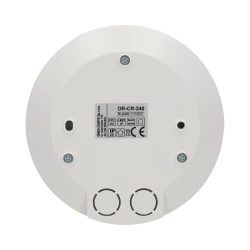 Mikrofalowy czujnik ruchu ultra płaski, 5.8GHz 360st. IP20 2000W OR-CR-240