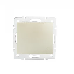 DOMO Gniazdo IP44 śrubowe 16A 250V perłowy biały 011560130 24969