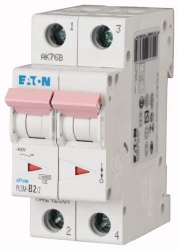 Wyłącznik nadprądowy 2P D 2A 10kA AC PLSM-D2/2-MW 242416