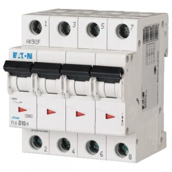 Wyłącznik nadprądowy 4P B 10A 6kA AC PL6-B10/4 166490