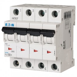 Wyłącznik nadprądowy 4P B 2A 6kA AC PL6-B2/4 166496