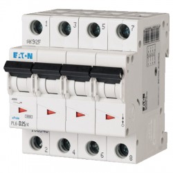 Wyłącznik nadprądowy 4P B 25A 6kA AC PL6-B25/4 166498