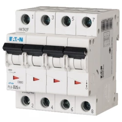 Wyłącznik nadprądowy 4P B 25A 6kA AC PL6-B25/4 166498