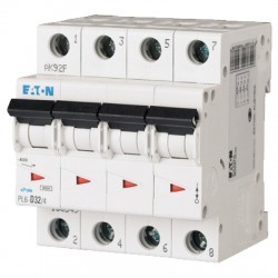 Wyłącznik nadprądowy 4P B 32A 6kA AC PL6-B32/4 166500