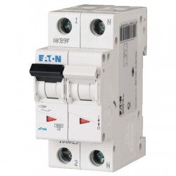 Wyłącznik nadprądowy 1P+N D 2A 6kA AC PL6-D2/1N 164943