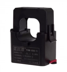 Miniaturowy przekładnik prądowy z odpinanym rdzeniem 600/5A 2,5VA TOM-600-5
