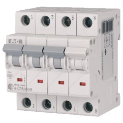 Wyłącznik nadprądowy 3P+N C 16A 6kA AC xPole Home HN-C16/3N 194911