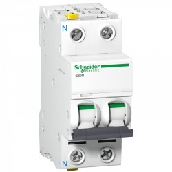 Wyłącznik nadprądowy 1P+N B 16A 6kA AC iC60N-B16-1N A9F03616