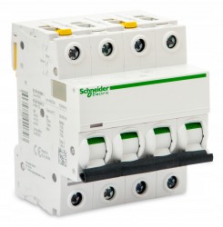 Wyłącznik nadprądowy 4P C 63A 10kA AC iC60H-C63-4 A9F07463
