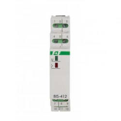Przekaźnik bistabilny 1P 16A 230V AC grupowy z pamięcią BIS-412M