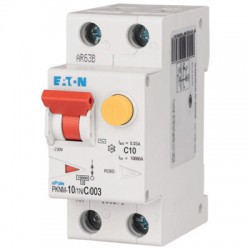 Wyłącznik różnicowo-nadprądowy 2P 10A C 0,03A typ AC PKNM 10/1N/C/003-MW 236077