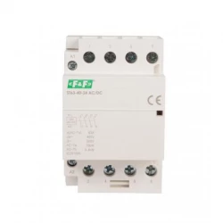 Stycznik modułowy, montaż na szynie, styki 4xNO, 63A, 24V DC ST63-40-24ACDC